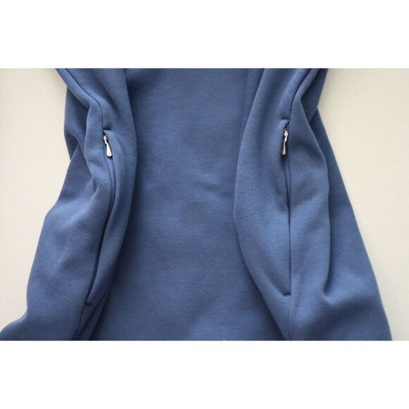 Athleta 787313-002 Women's Sz S Chrome Blue Cozy Karma L/S Sweatshirt Dress - Picture 11 of 15